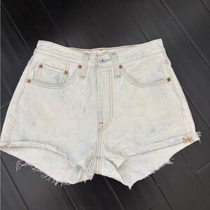 Levi's 501 Light Wash Jean Shorts